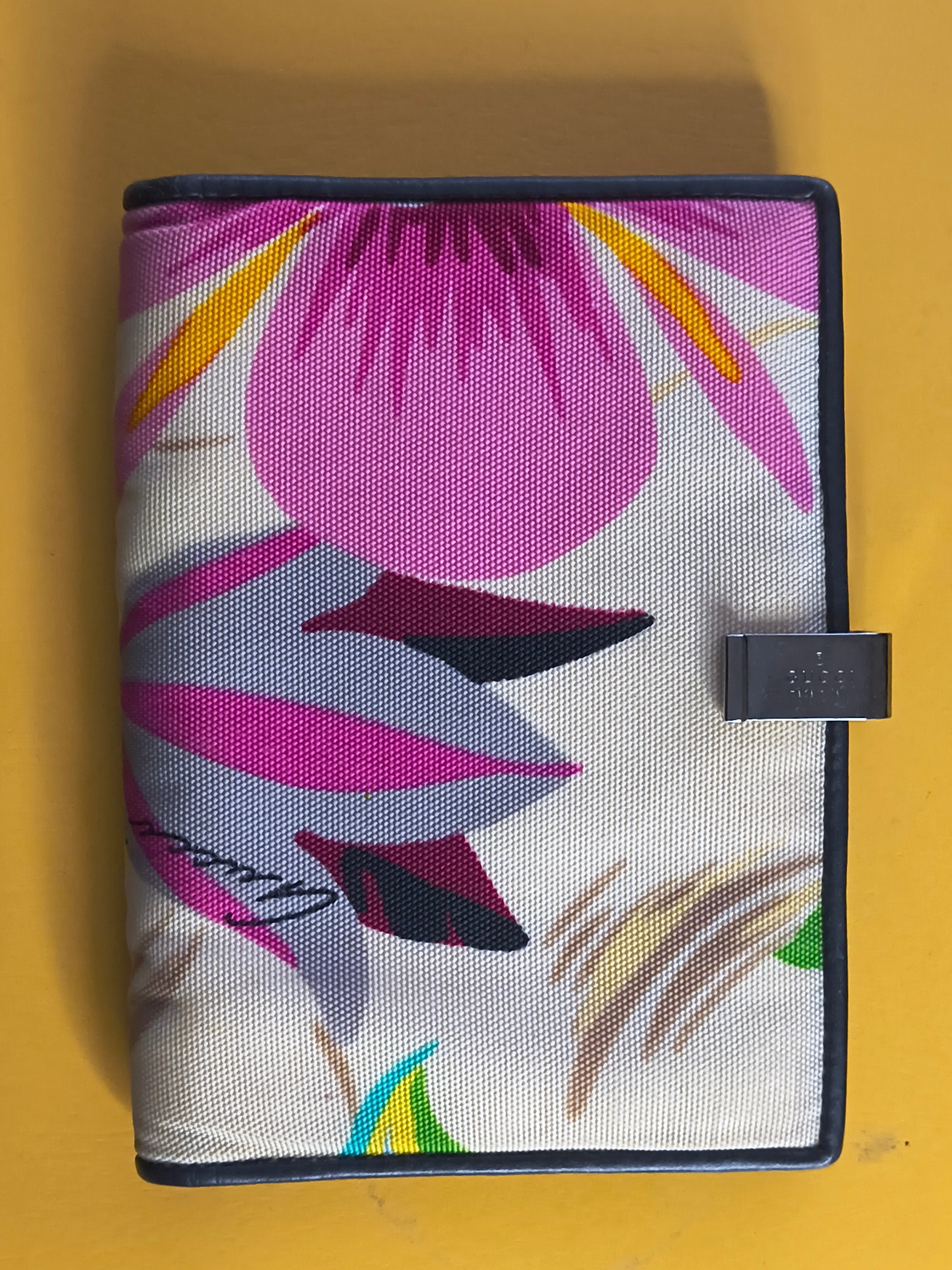 GUCCI Flora Print Personal Agenda – Canvas & Leather | Multicolor