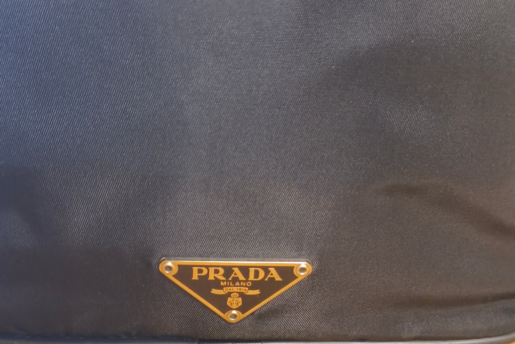 Prada Tessuto Nylon Crossbody Messenger Bag – Black