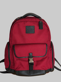 COACH Red Nylon Utility Backpack – Leather Trim | Unisex