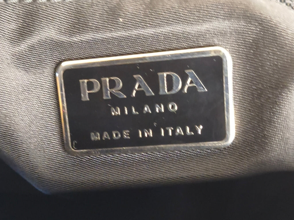 Prada Tessuto Nylon Crossbody Messenger Bag – Black