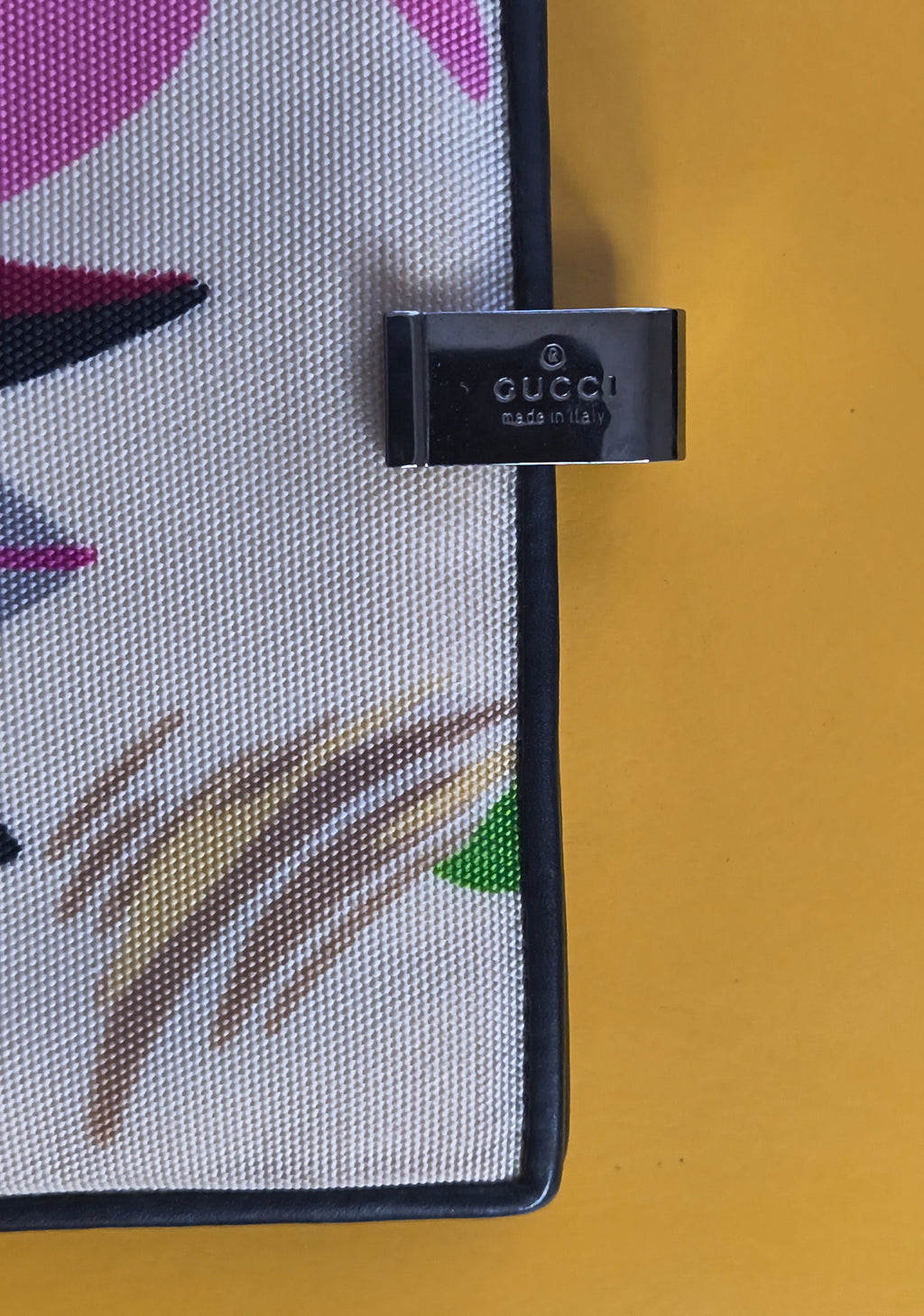 GUCCI Flora Print Personal Agenda – Canvas & Leather | Multicolor