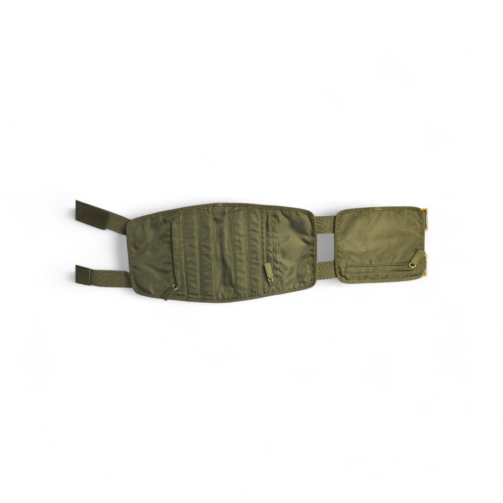Prada Tessuto Travel Nylon Belt Bag— Black Utility Waist Pack