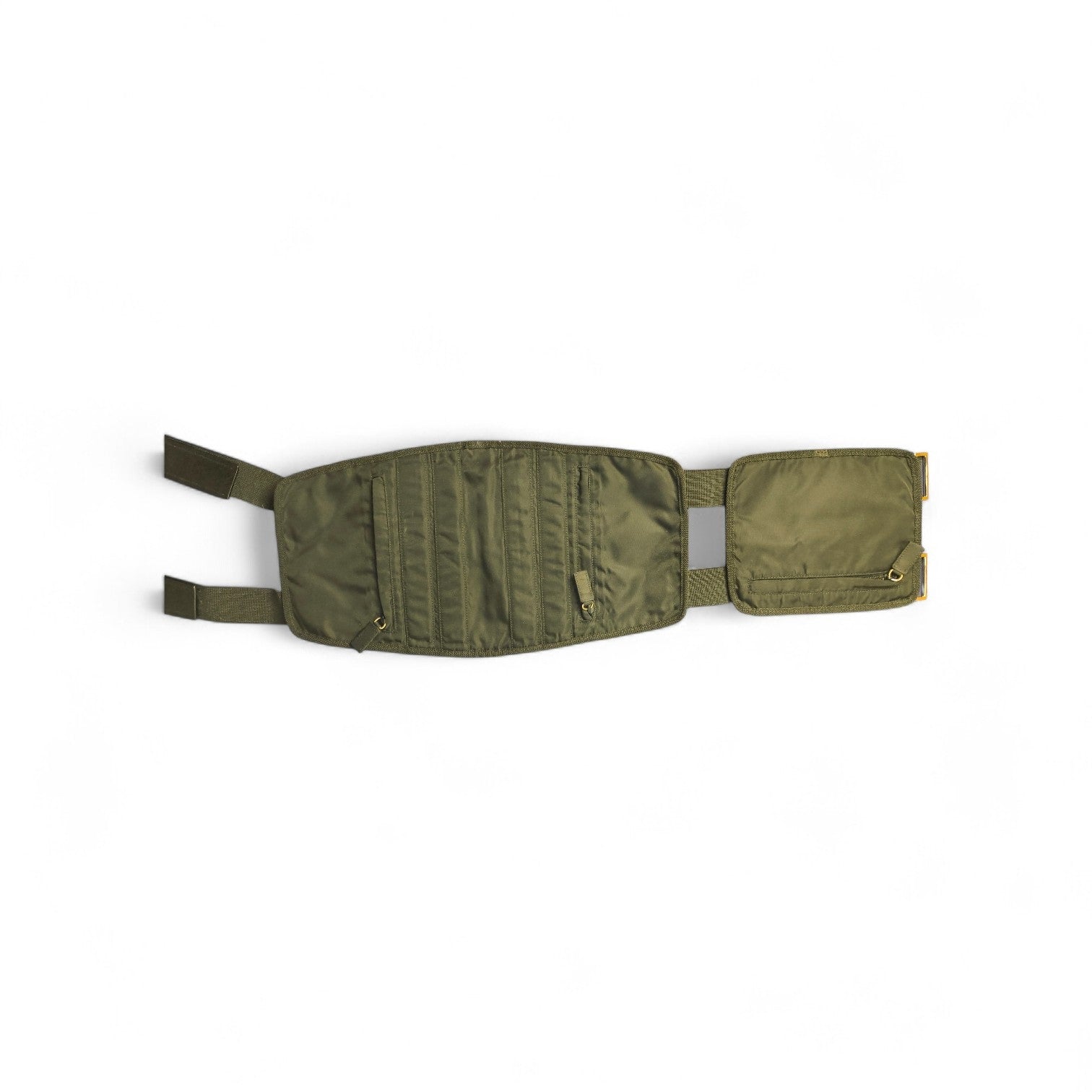 Prada Tessuto Travel Nylon Belt Bag— Black Utility Waist Pack