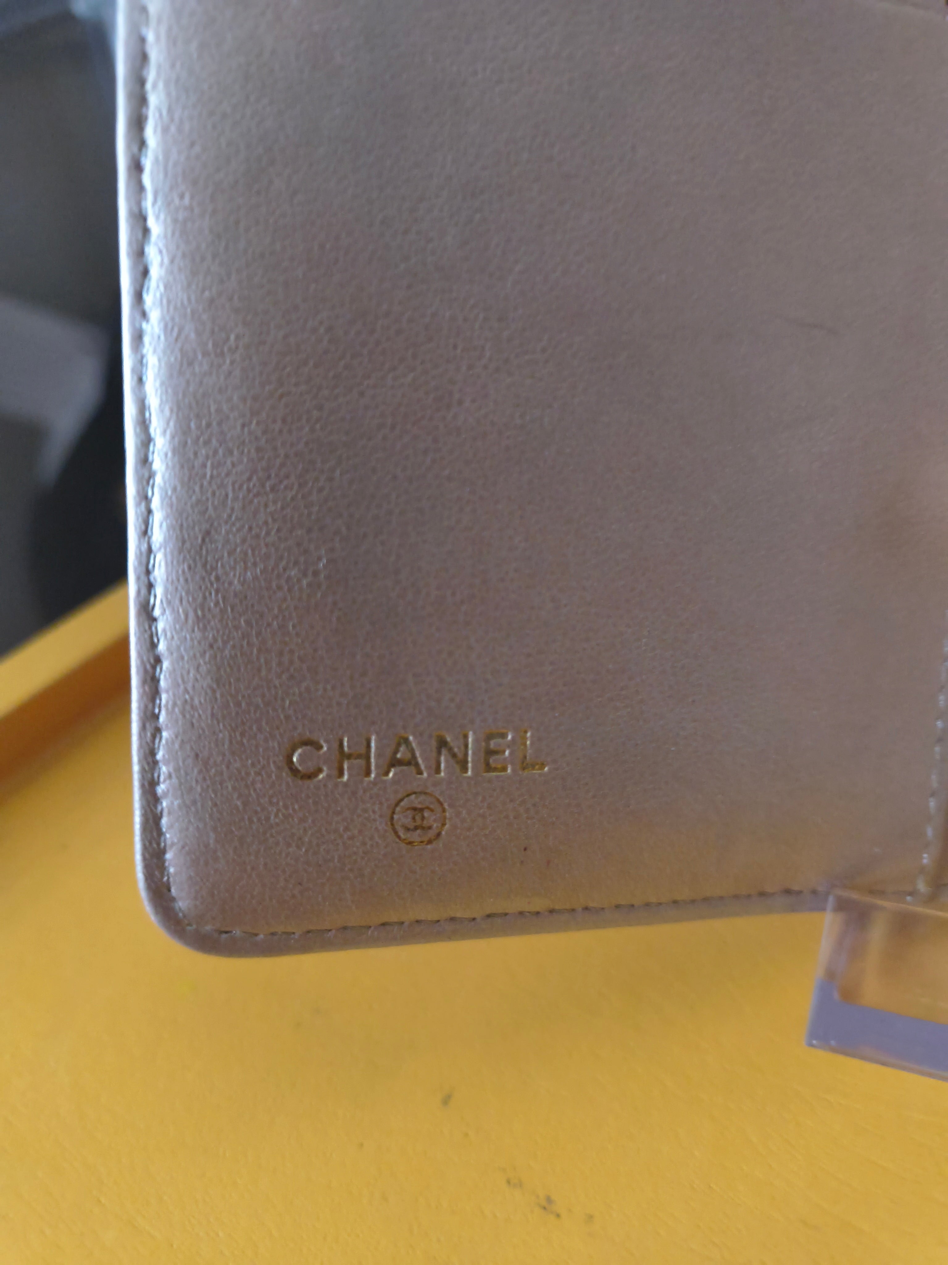 Chanel Camellia Embossed Wallet on Chain- Pink Lambskin